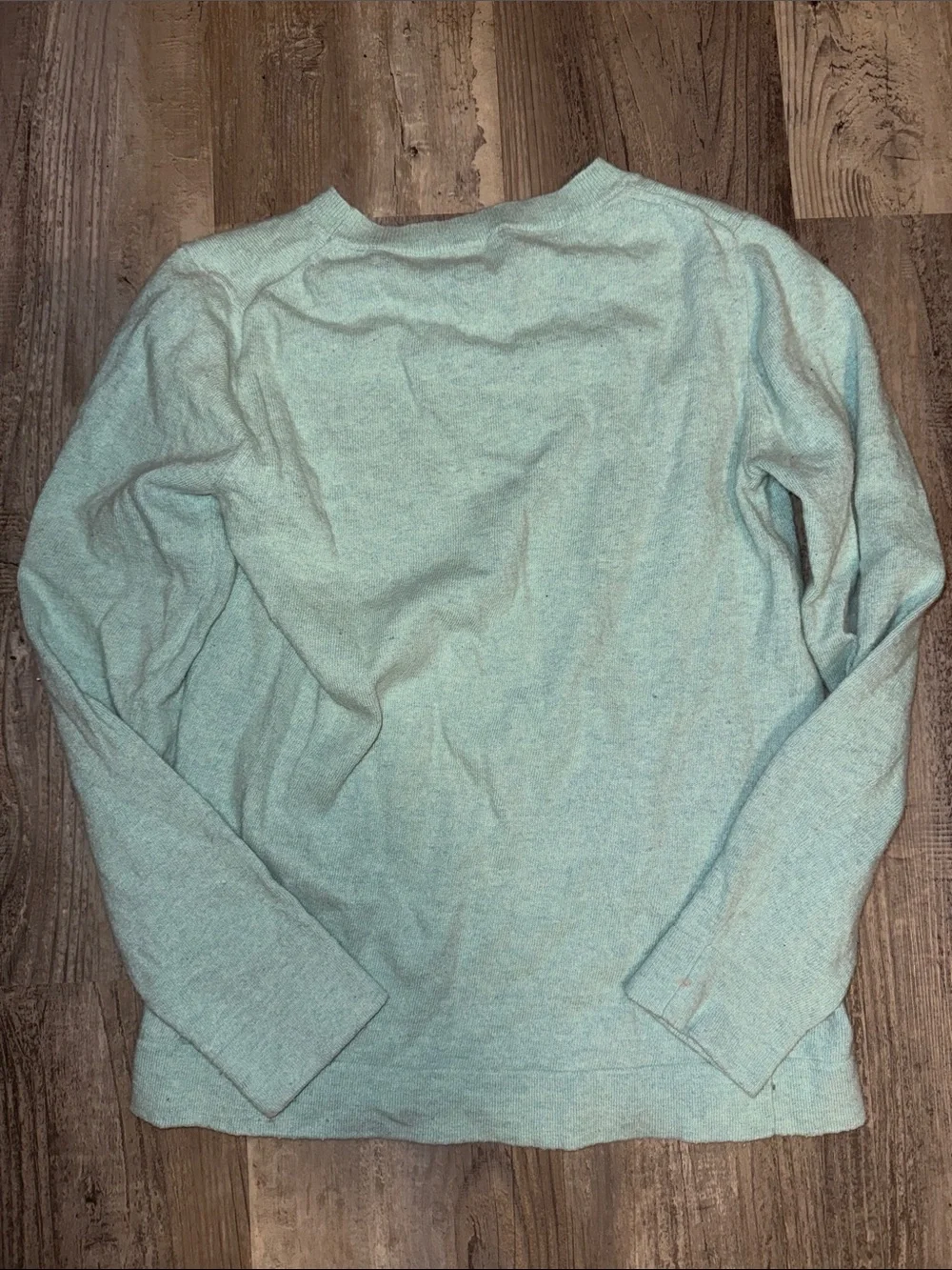 J. Crew Light Aqua Crewneck Sweater